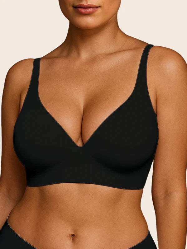 V Neck Jelly Bra