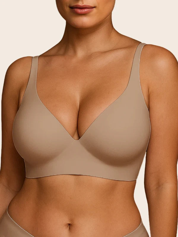 V Neck Jelly Bra