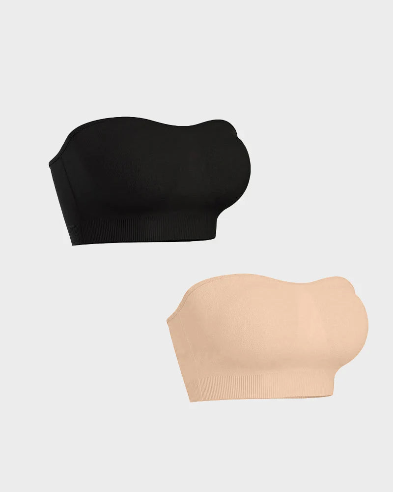 Non Slip Invisible Lifting Seamless Strapless Bra