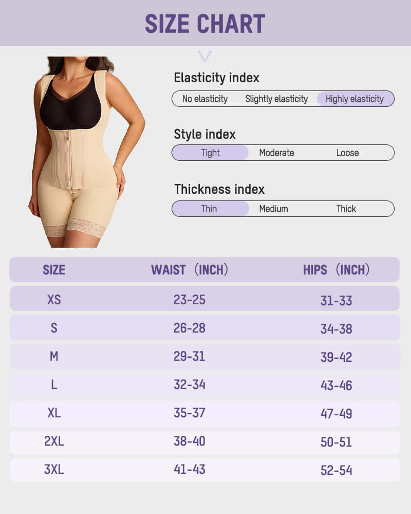 Instant Tummy Control & Lift Triple Compression Full Bodysui