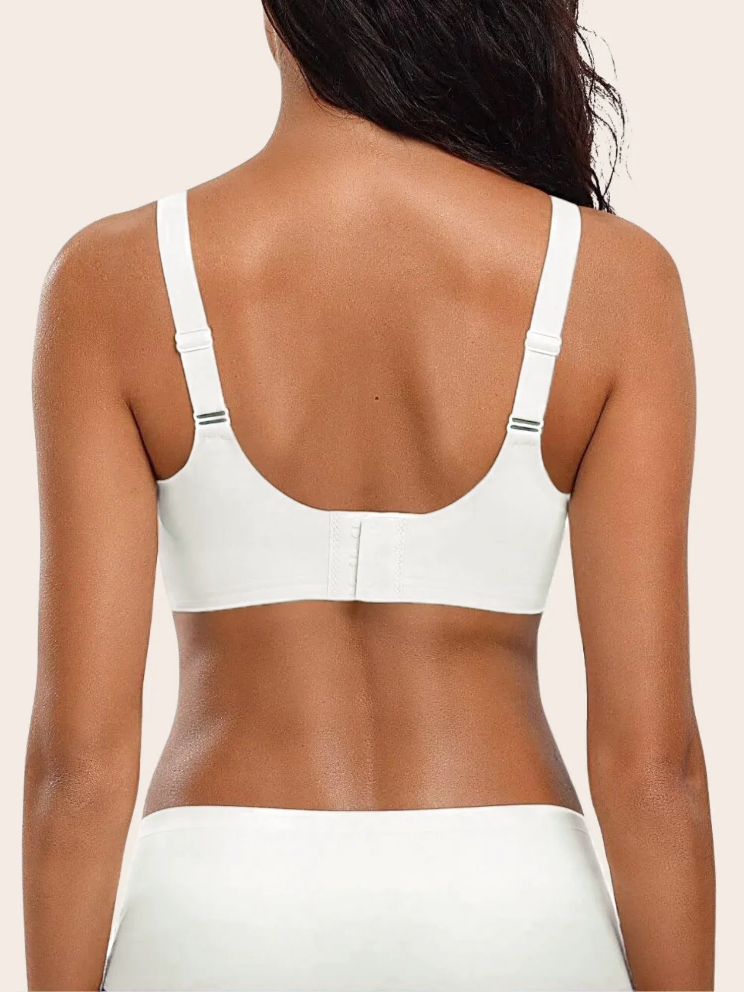 V Neck Scalloped Wireless Bra