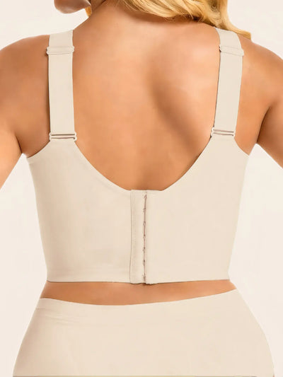 Plus Size Back Fat Smoothing T-Shirt Bra