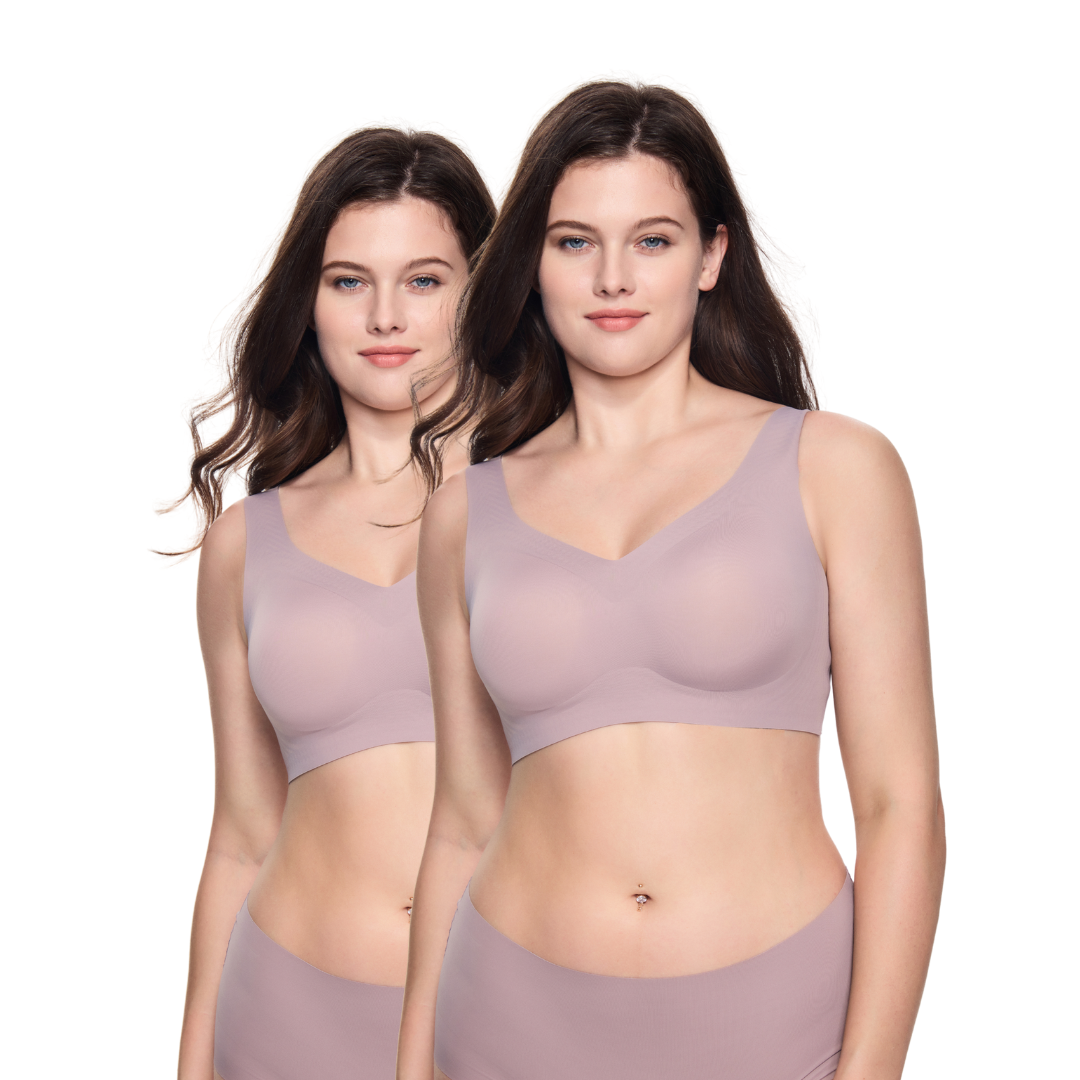 Jelly Series Bra with T shirt Design Wireless and Seamless Full Coverage