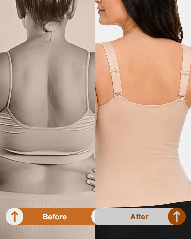 In&Out Plus Size Built-in Bra Cami