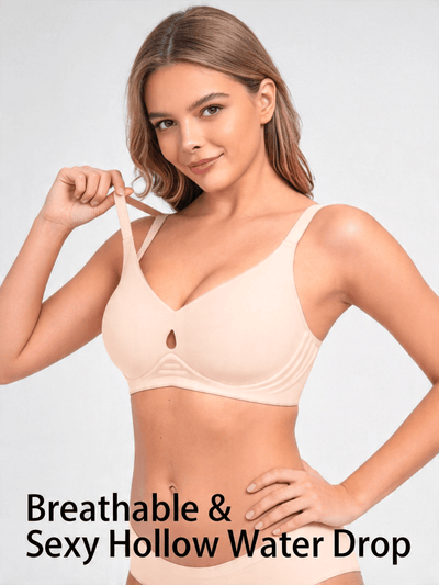 Seamless Lift Jelly Bra – Breathable Teardrop Hollow