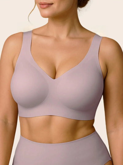 Women's Jelly Wireless T-Shirt Bra - Gray - Soft Intention