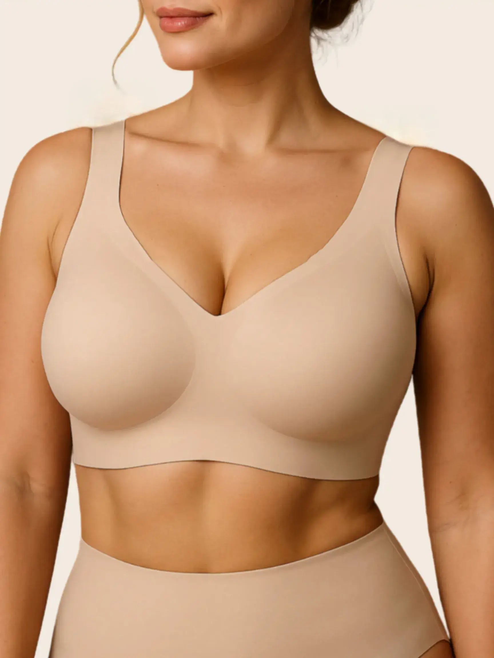 Women's Jelly Wireless T-Shirt Bra - Light Nude - Soft Intention