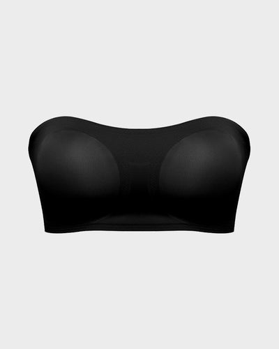Anti Slip Crossover Seamless Strapless Bandeau Bra