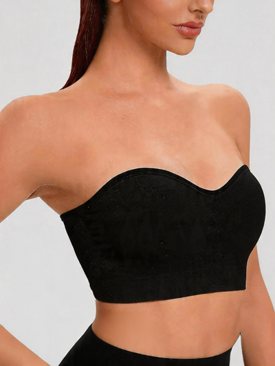 Non Slip Invisible Lifting Seamless Strapless Bra