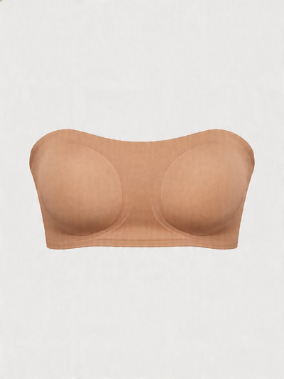 Anti Slip Crossover Seamless Strapless Bandeau Bra