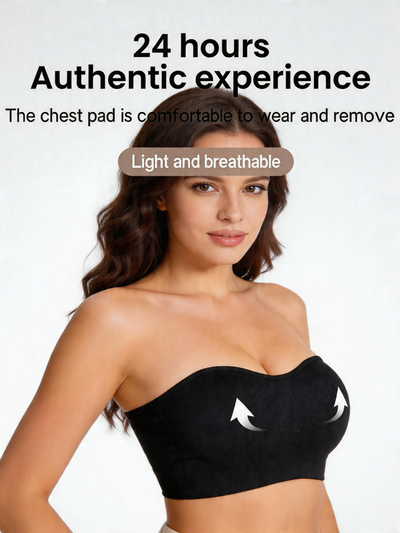 Non Slip Invisible Lifting Seamless Strapless Bra