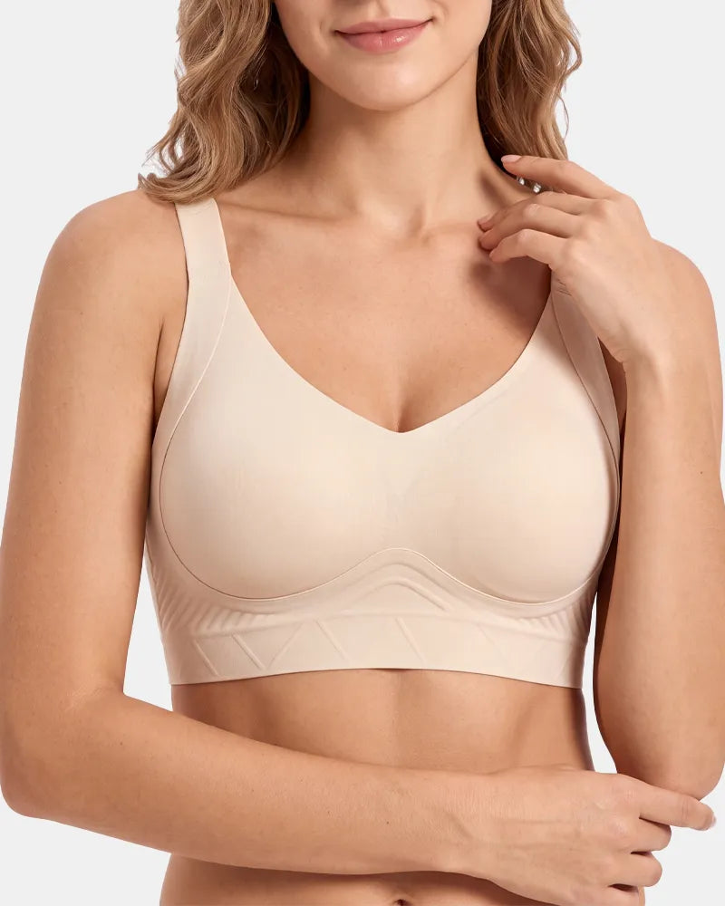 Plus Size Back Fat Smoothing T-Shirt Bra