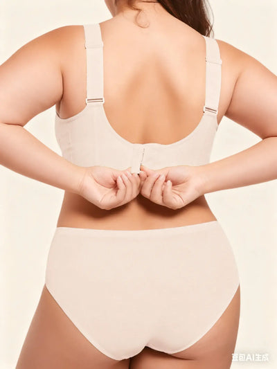 Plus Size Seamless Wireless Bra
