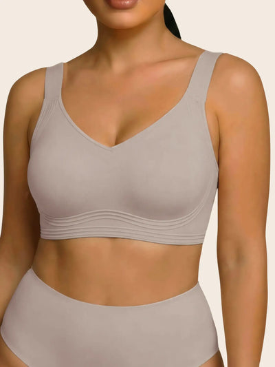 Wireless Push Up Jelly Bra Full Coverage No Underwire Seamless