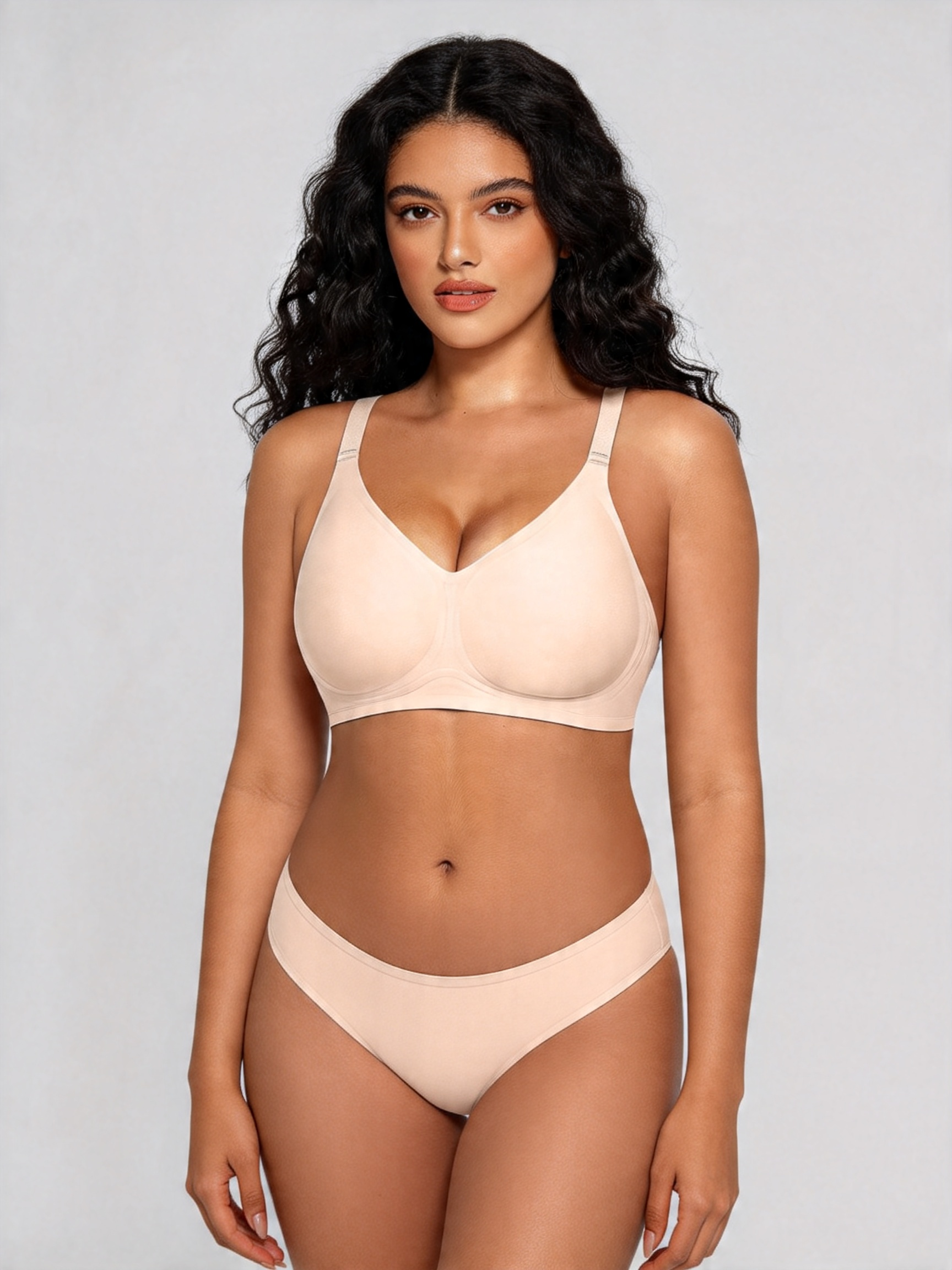 Seamless Wireless Natural Sculpting Lift Jelly Bra