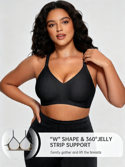 Seamless Wireless Natural Sculpting Lift Jelly Bra