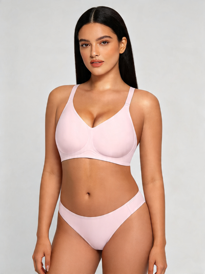 Seamless Wireless Natural Sculpting Lift Jelly Bra