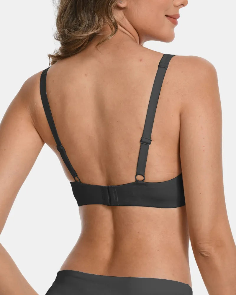 Seamless Underwire Effortless Shaping Lift Balconette Bra