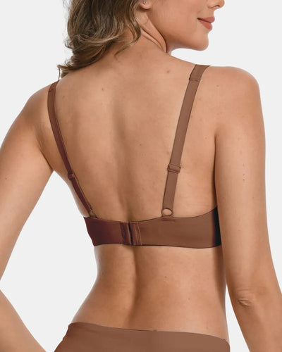Seamless Underwire Effortless Shaping Lift Balconette Bra