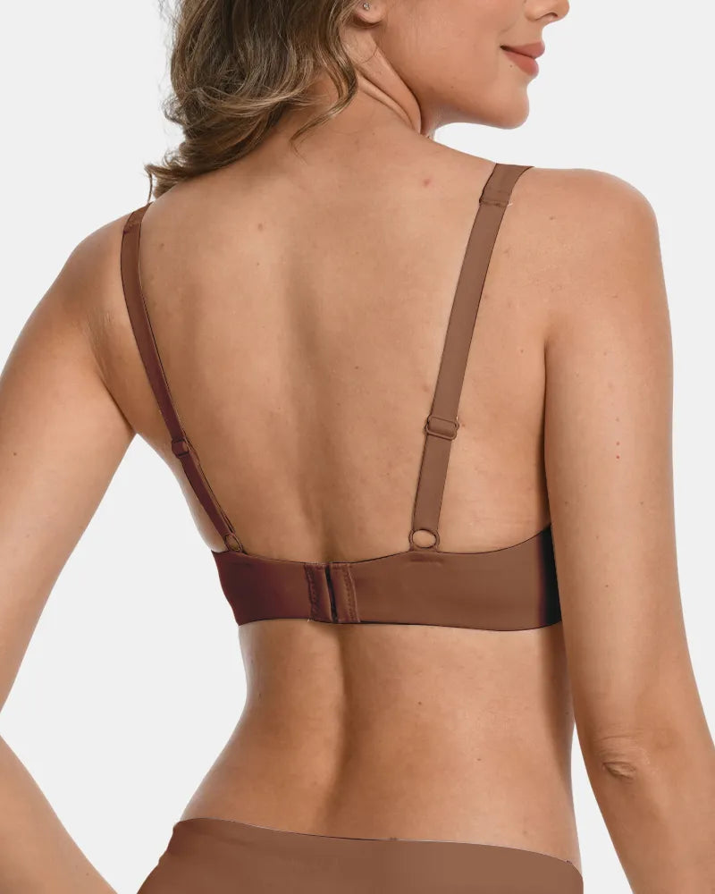 Seamless Underwire Effortless Shaping Lift Balconette Bra