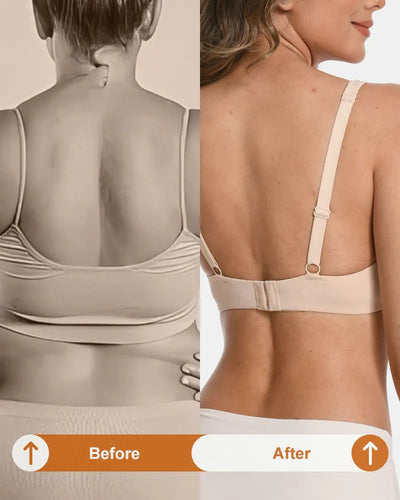 Seamless Underwire Effortless Shaping Lift Balconette Bra