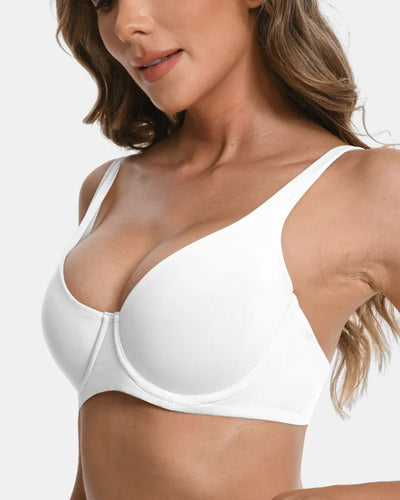 Seamless Underwire Effortless Shaping Lift Balconette Bra