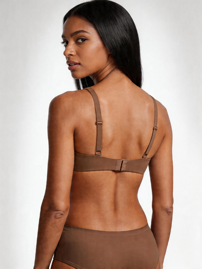 Seamless Underwire Effortless Shaping Lift Balconette Bra