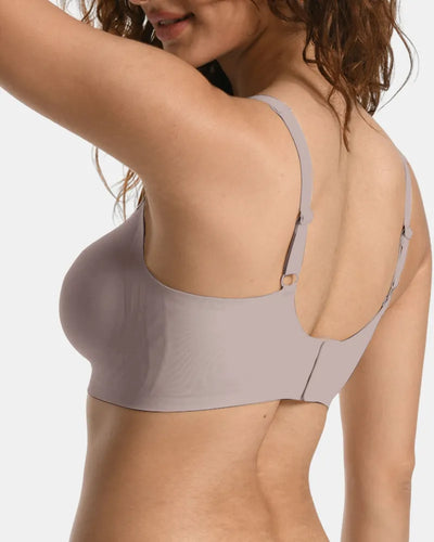 V Neck Jelly Bra with Back Clasp
