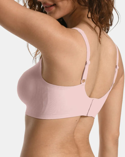 V Neck Jelly Bra with Back Clasp
