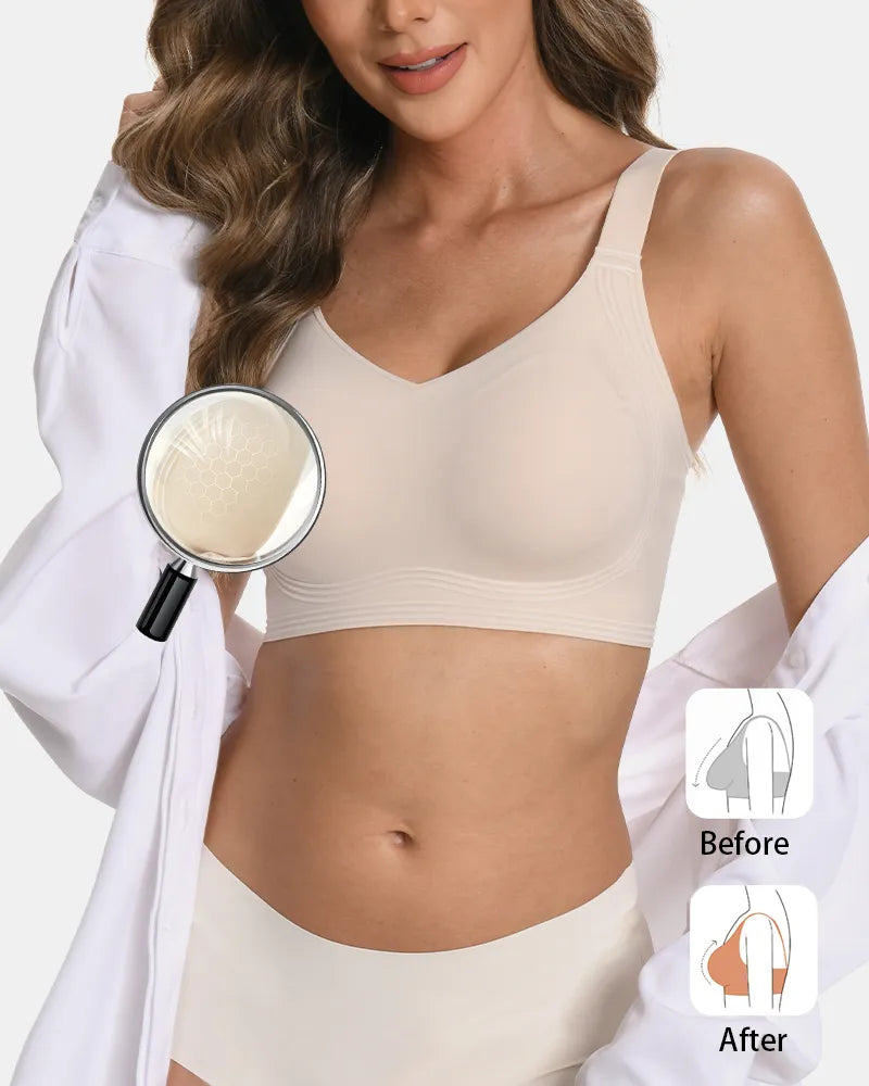 Wireless Full Coverage Everyday Comfortable Jelly Bra