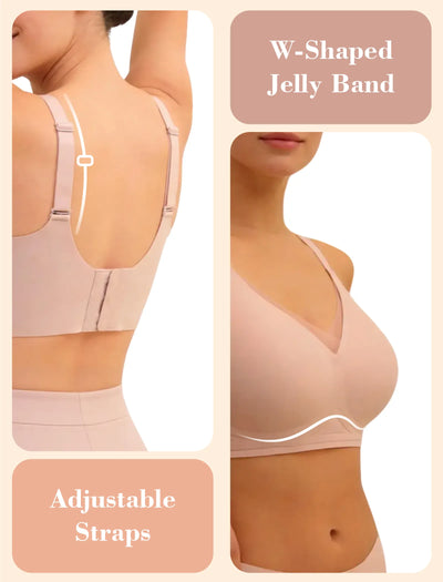 Plus Size Seamless Wireless Bra