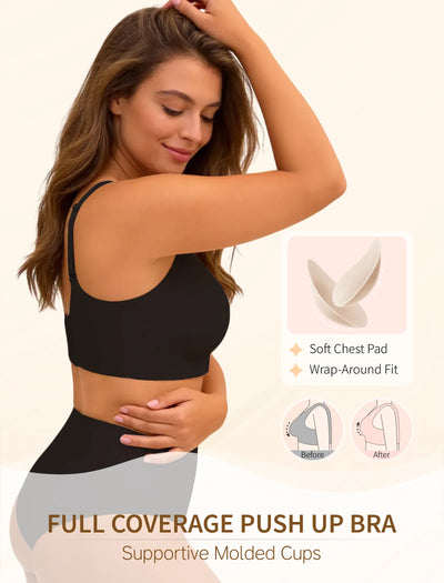 Plus Size Seamless Wireless Bra